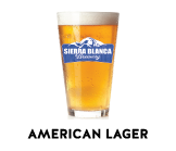American Lager Crafted by Sierra Blanca Brewing Company NM