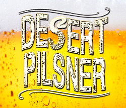 Desert Pilsner Crafted by Sierra Blanca Brewing Company NM